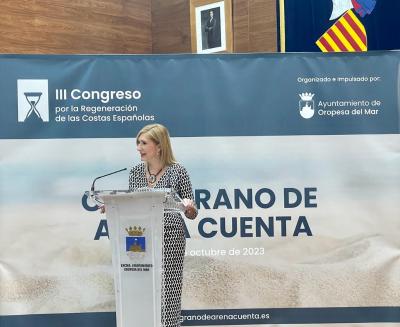 Pradas defén que la futura llei de costes de la Comunitat Valenciana ajudarà a la regeneració litoral i harmonitzarà la protecció de l’entorn amb ...